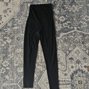 a:glow Black Maternity Leggings